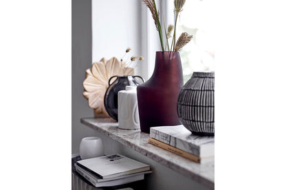 Luxusbetten24 Calma Schale Marmor Sandfarbe Elegant Design, Naturton