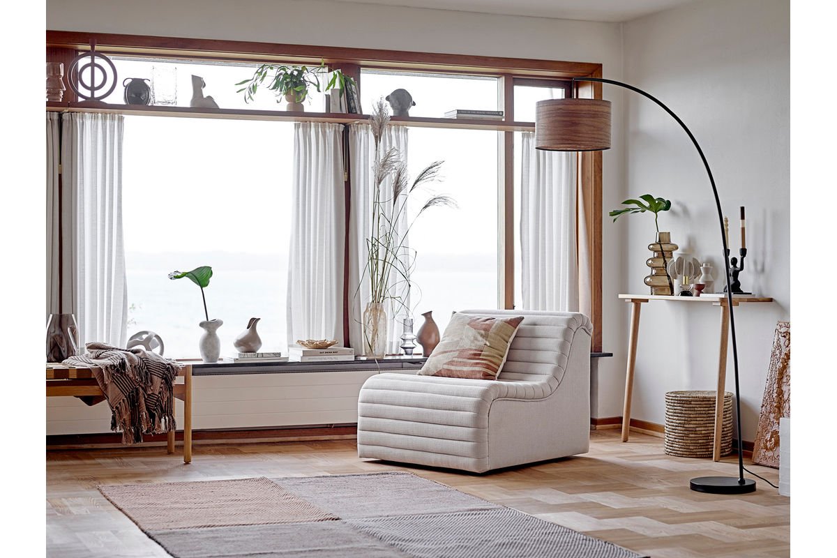 Luxusbetten24 Calma Schale Marmor Sandfarbe Elegant Design, Naturton