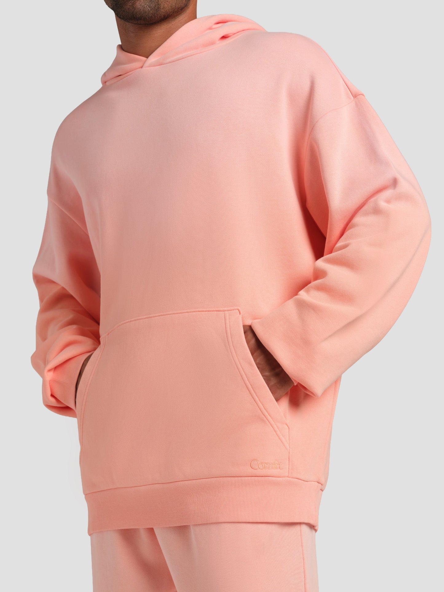 Comfrt Sunwashed Hoodie 100% Baumwolle Oversized Garment Dyed Sommer