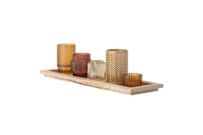 Luxusbetten24 Brown Parade Teelichthalter Set 5‑teilig Braun