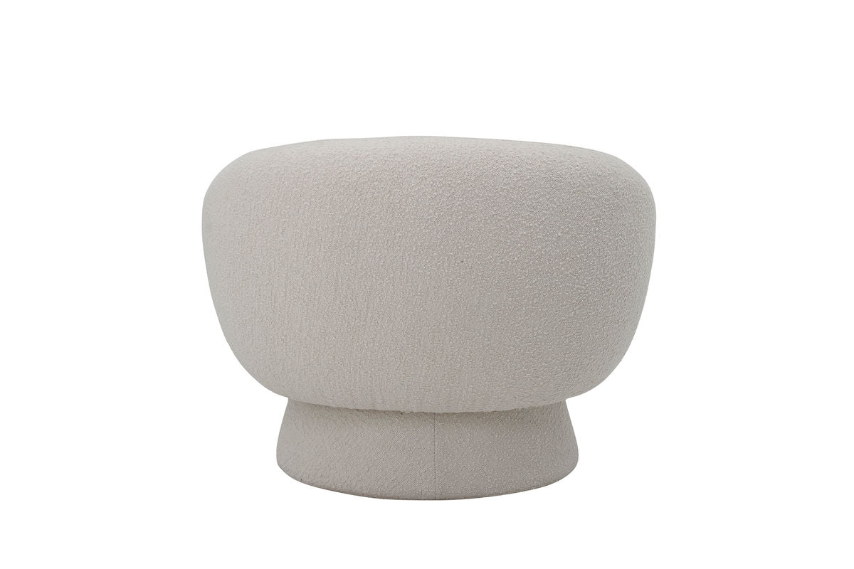 Luxusbetten24 Lounge Sleeper Sessel Creme/Weiß