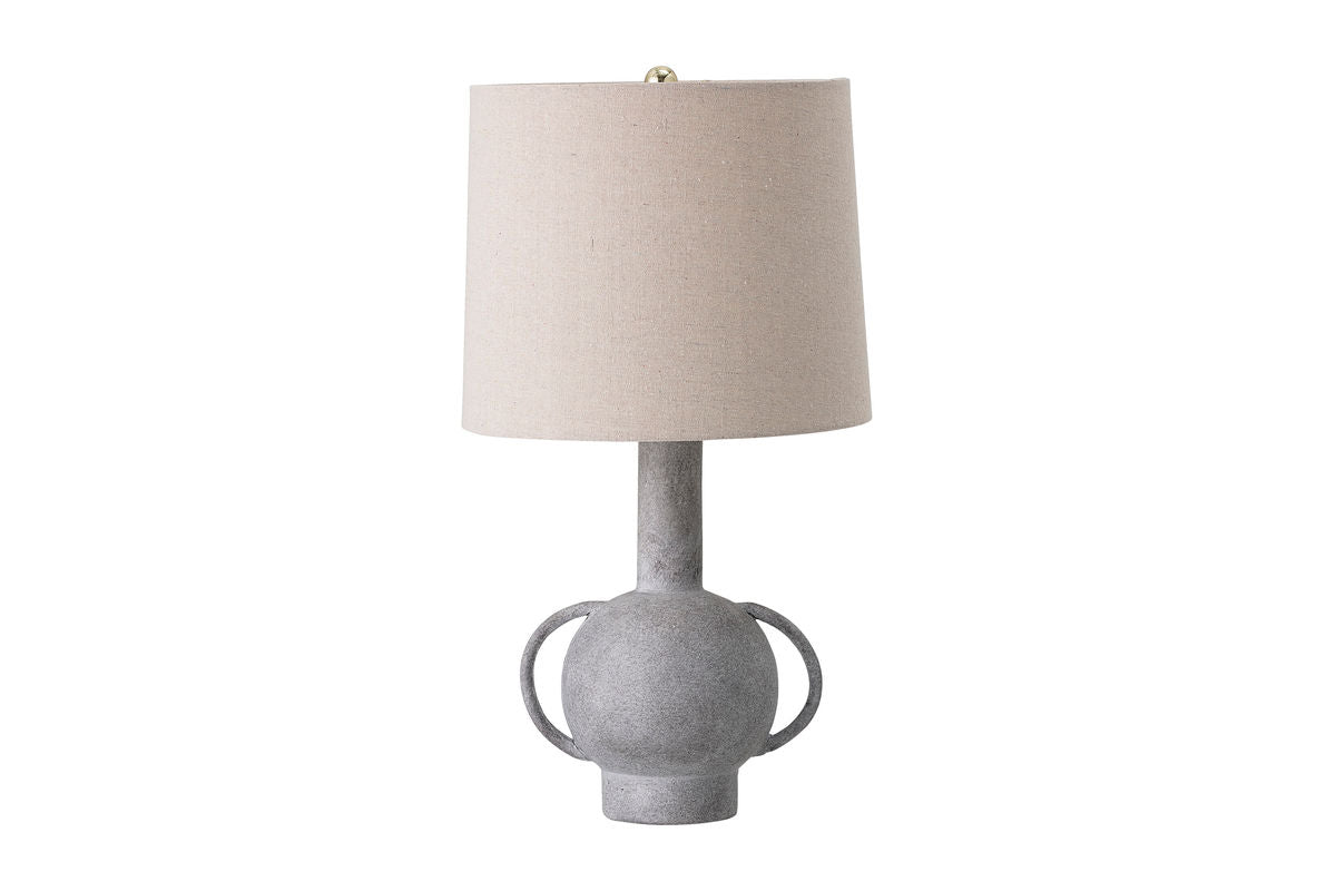 Luxusbetten24 Greyli Tischlampe Terrakotta Grau