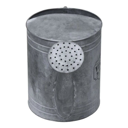 Provence Outillage Regadera Decorativa de Zinc Gris Para Jardín