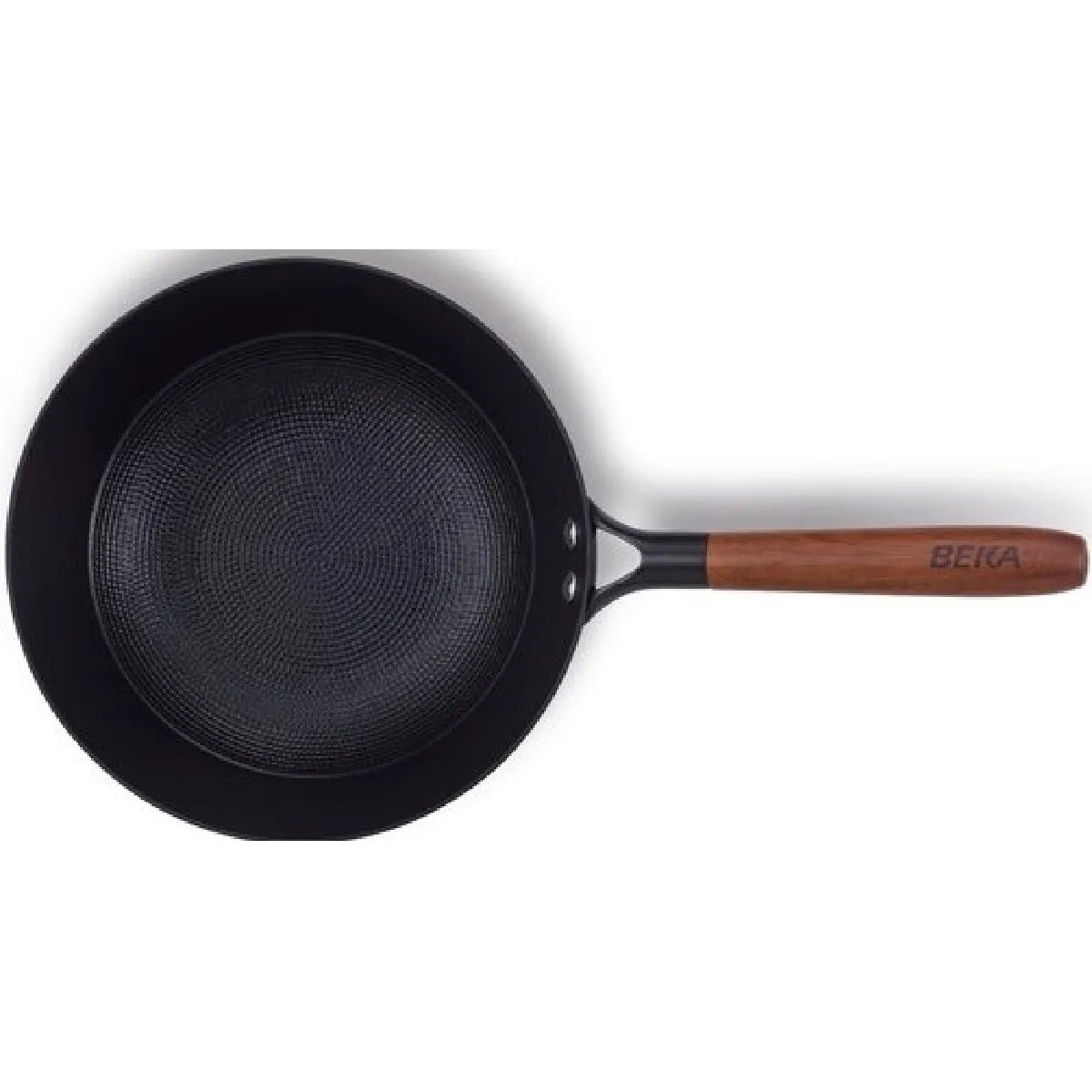 Poêle Wok Mandala Fonte Émaillée 28cm BEKA Noir MKR00013568443