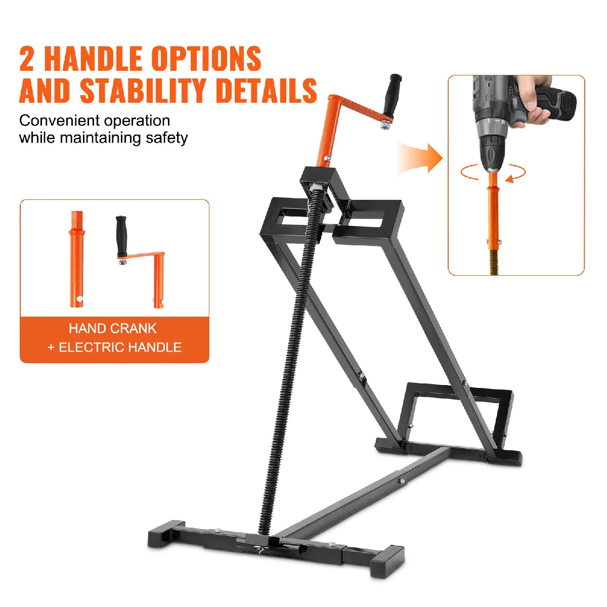Vevor Elevador para Segadora Autopropulsada 399 kg Acero al Carbono