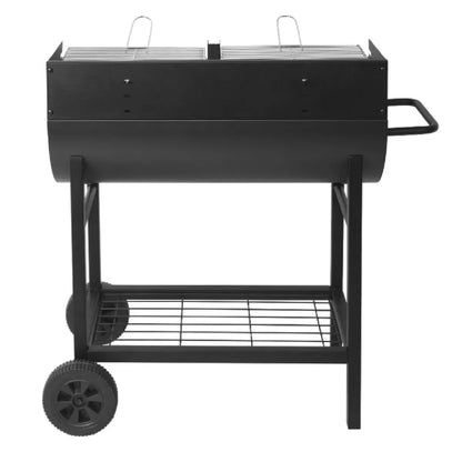 Red deco barbecue charbon mobile