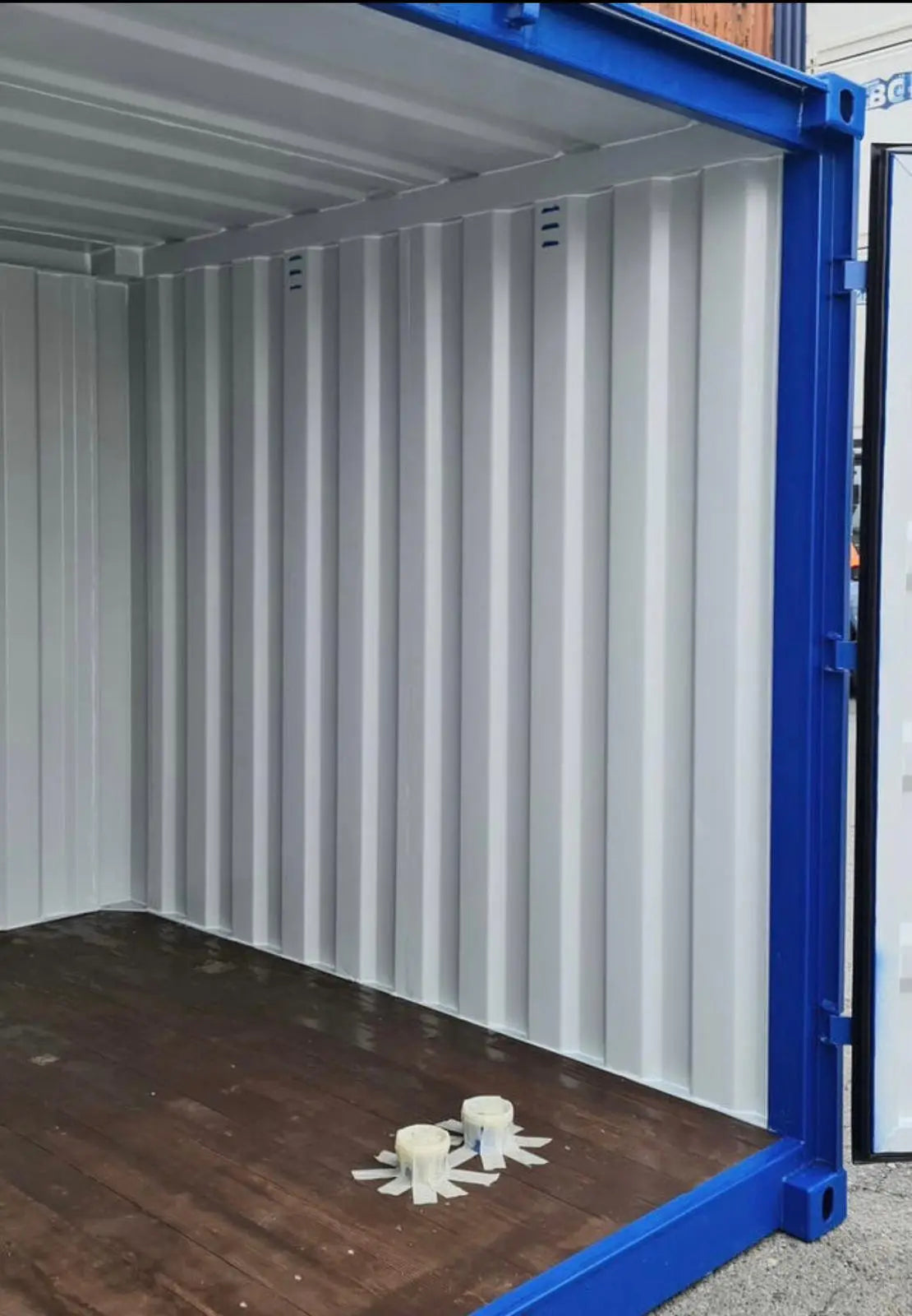 Contenitore 10 Piedi Acciaio Corten Compatto 2,98 m x 2,44 m