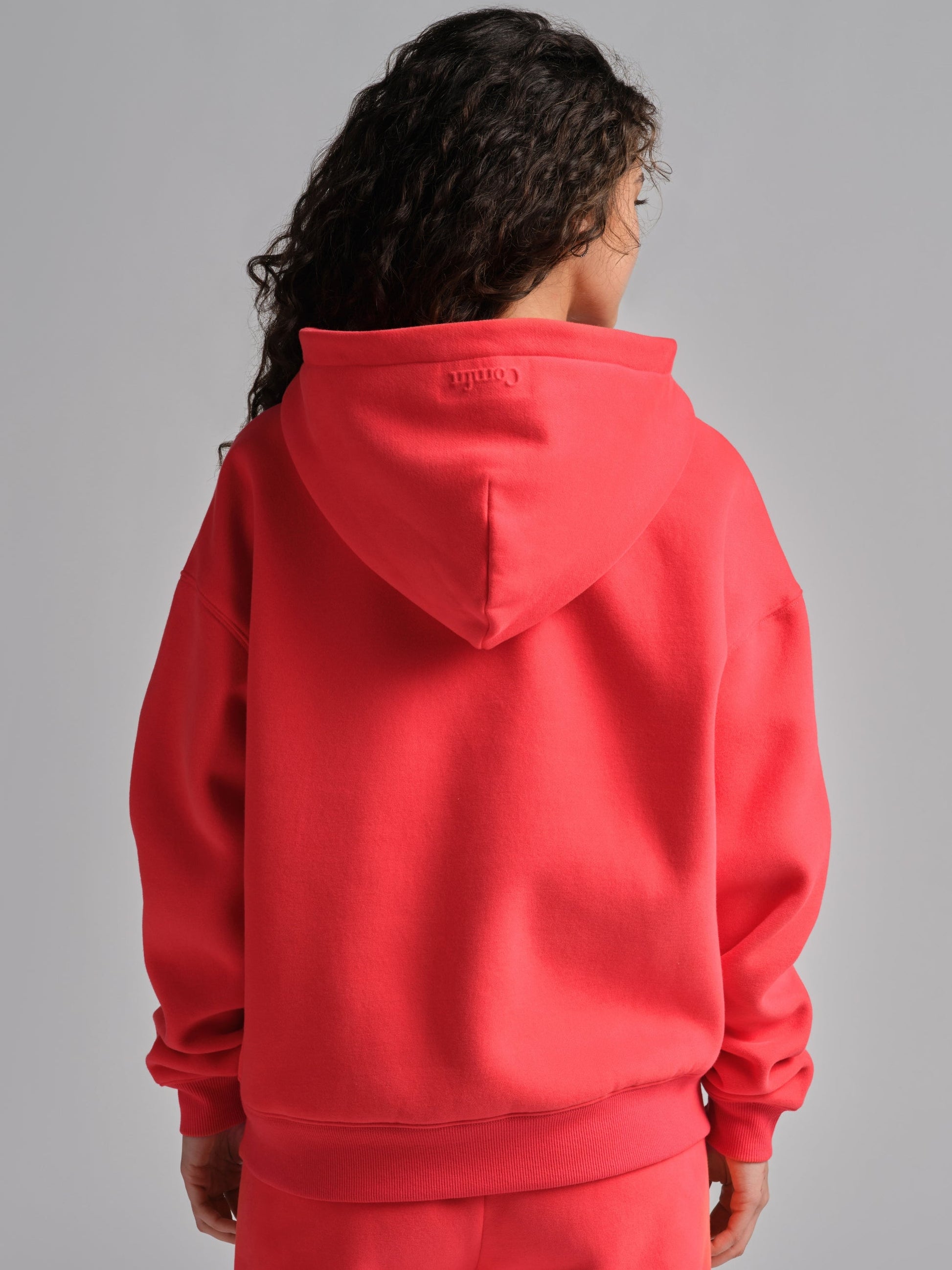 Comfrt Basic Crop Zip Hoodie CloudTouch