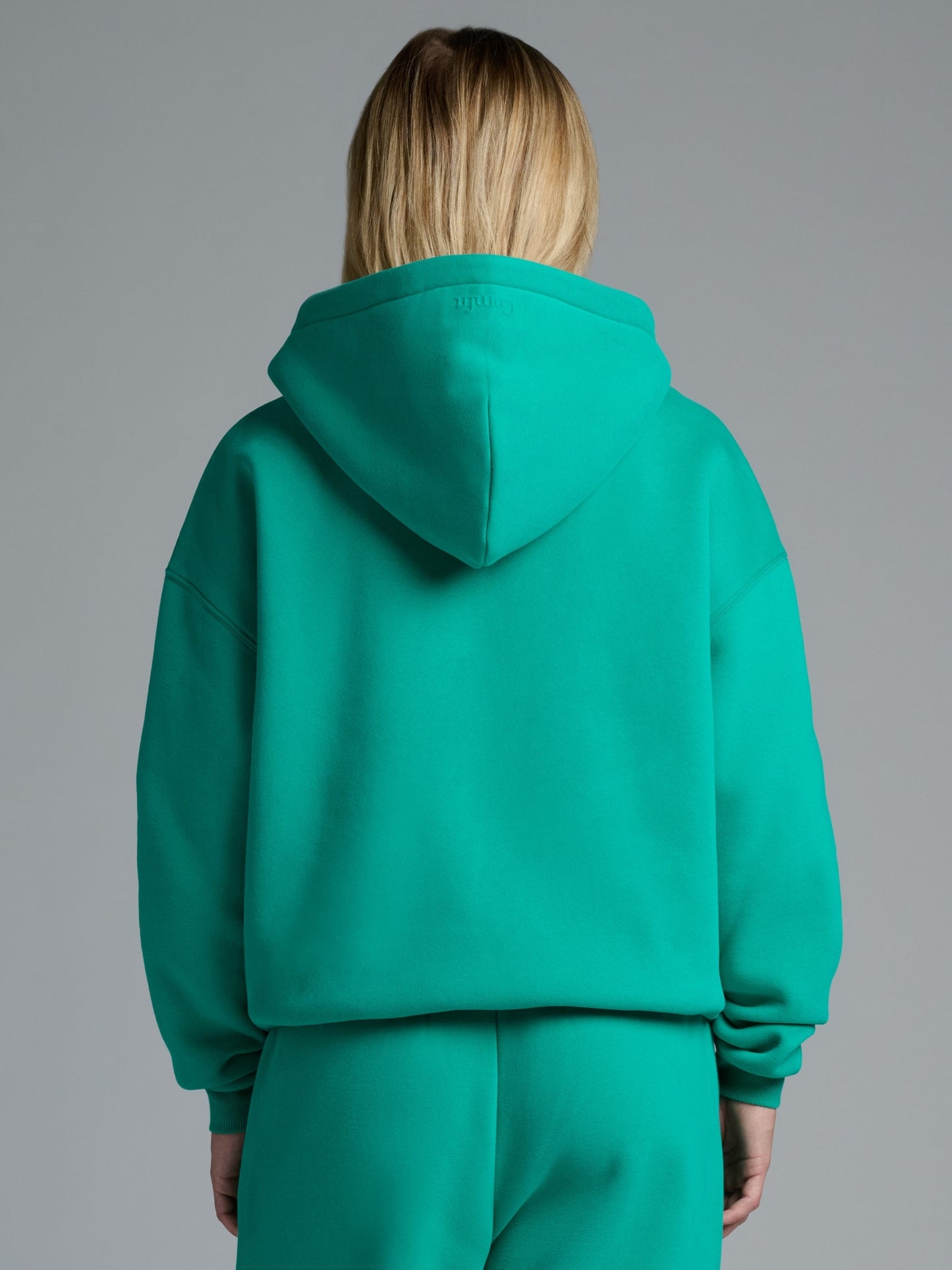 Comfrt Basic Crop Zip Hoodie CloudTouch