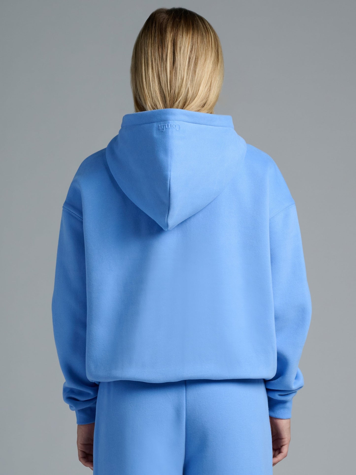 Comfrt Basic Crop Zip Hoodie CloudTouch