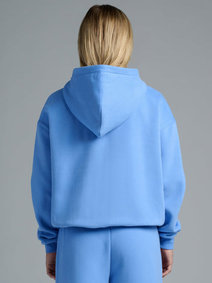 Comfrt Basic Crop Zip Hoodie CloudTouch