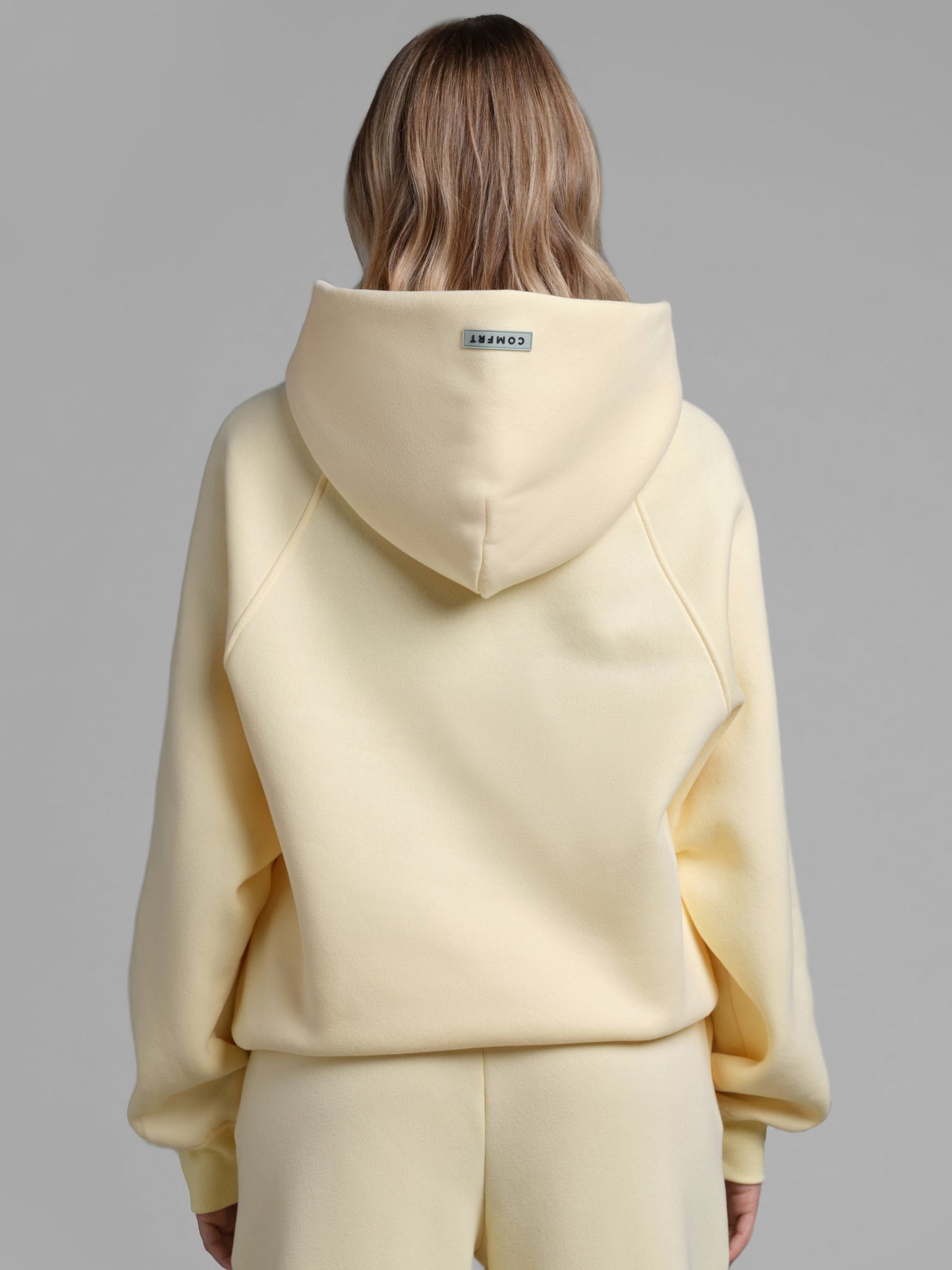 Comfrt Tranquil Hoodie Unisex Gewichtet Oversized Entspannend Komfort