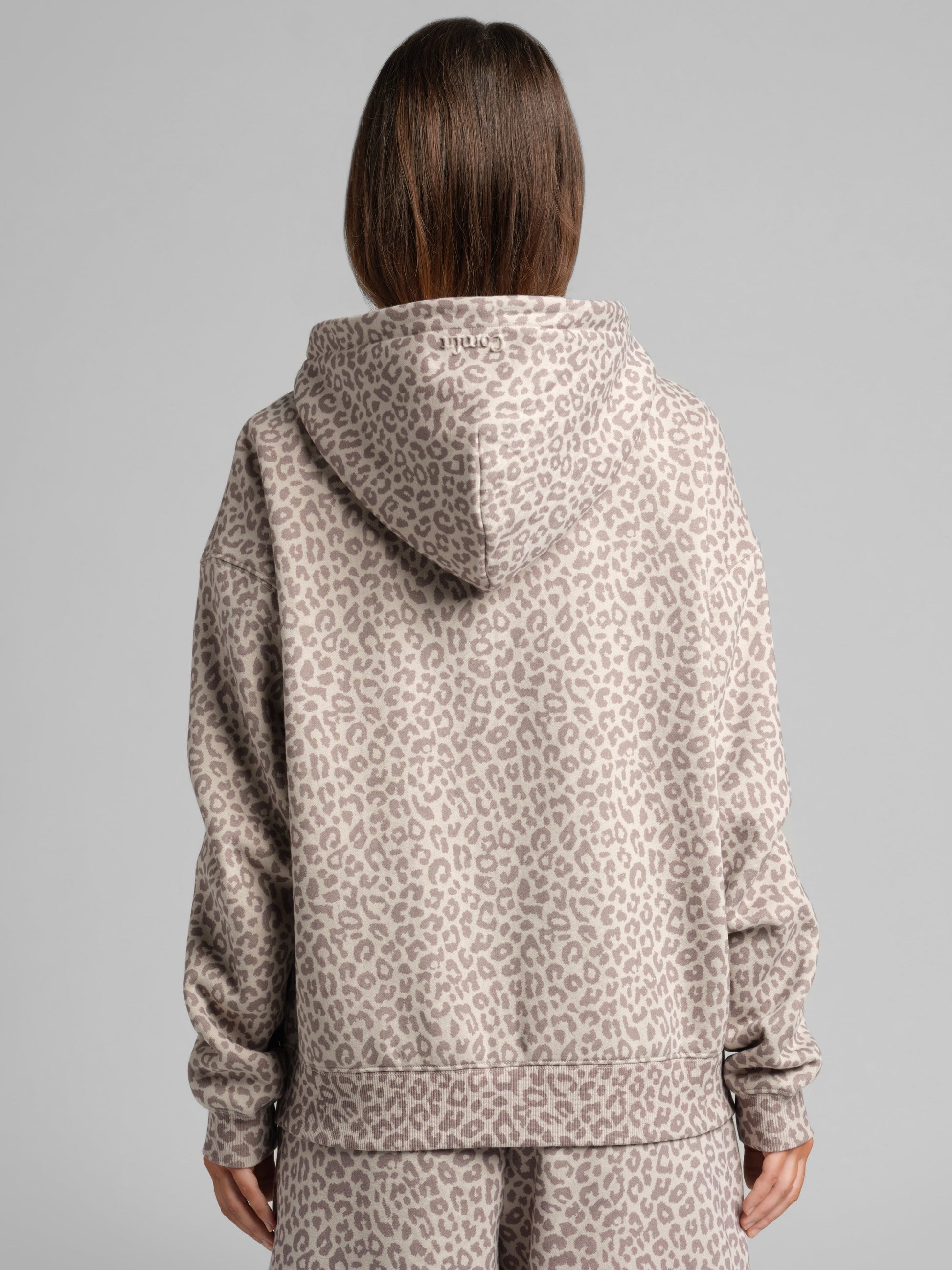 Comfrt Basic Crop Zip Hoodie CloudTouch
