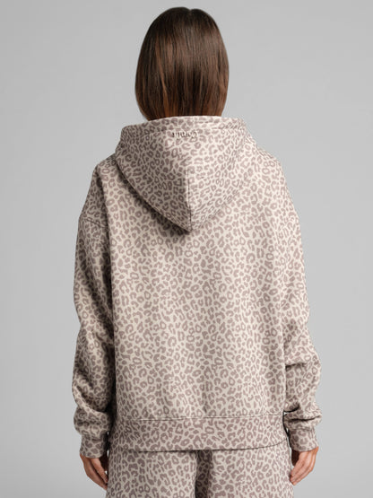 Comfrt Basic Crop Zip Hoodie CloudTouch