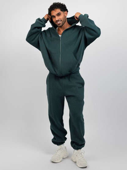 Comfrt Cloud Zip Hoodie Oversized Unisex Cotton Comfort
