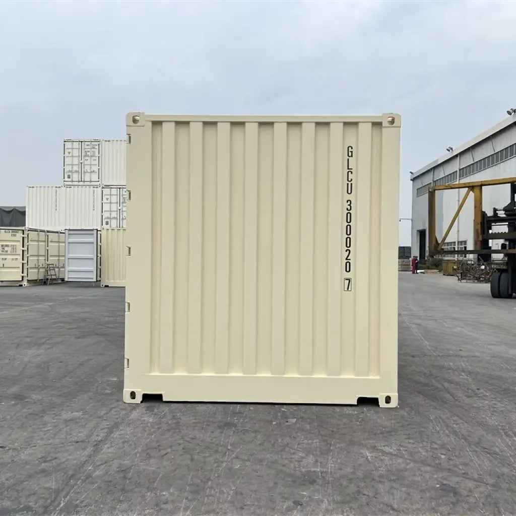 Contenedores Ejido Contenitore Marittimo 20 Piedi Open Side Beige