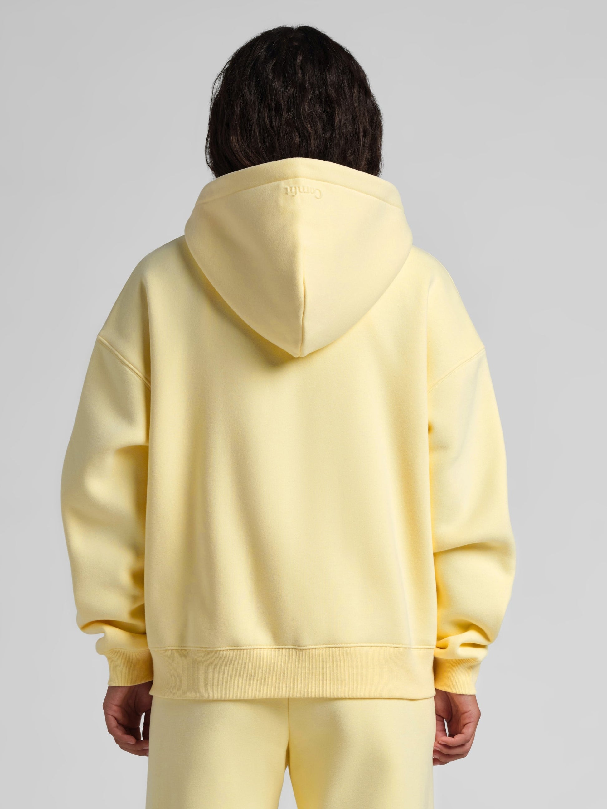 Comfrt Basic Crop Zip Hoodie CloudTouch