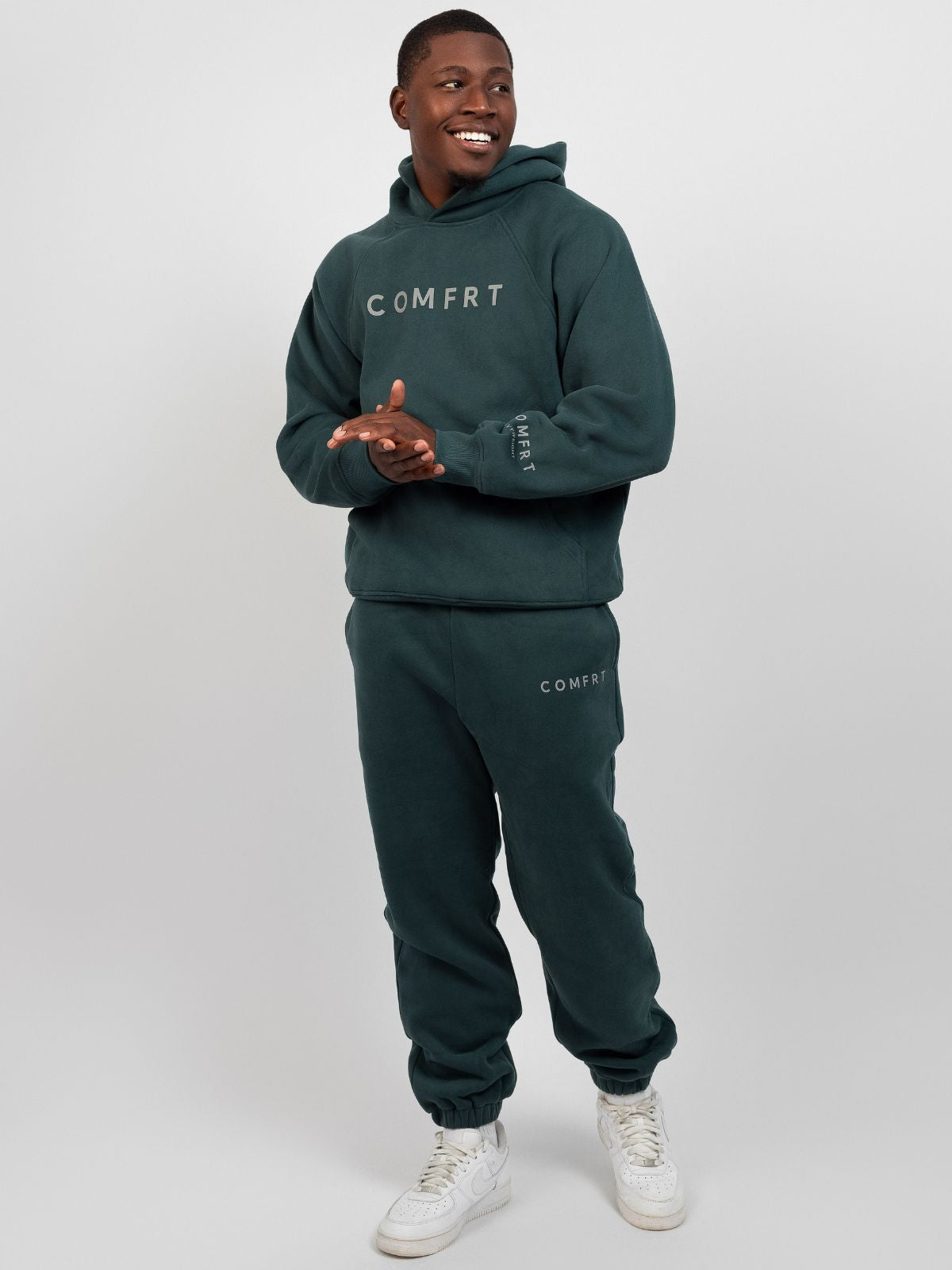 Comfrt Tranquil Hoodie Unisex Gewichtet Oversized Entspannend Komfort