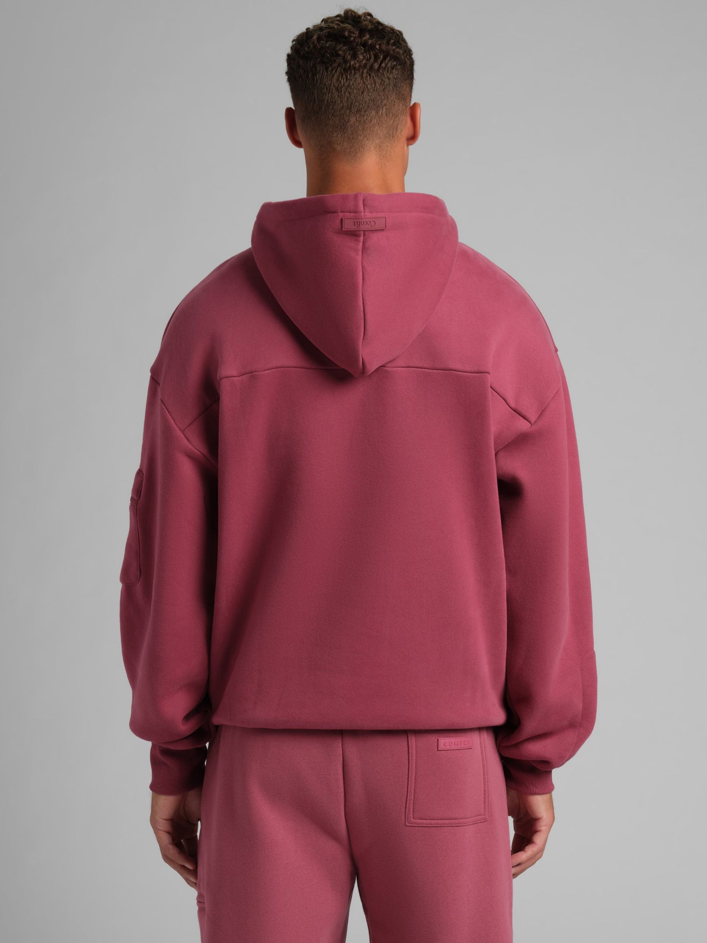 Comfrt Snak™ Hoodie Unisex Heavyweight Fleece mit 6 Snacktaschen