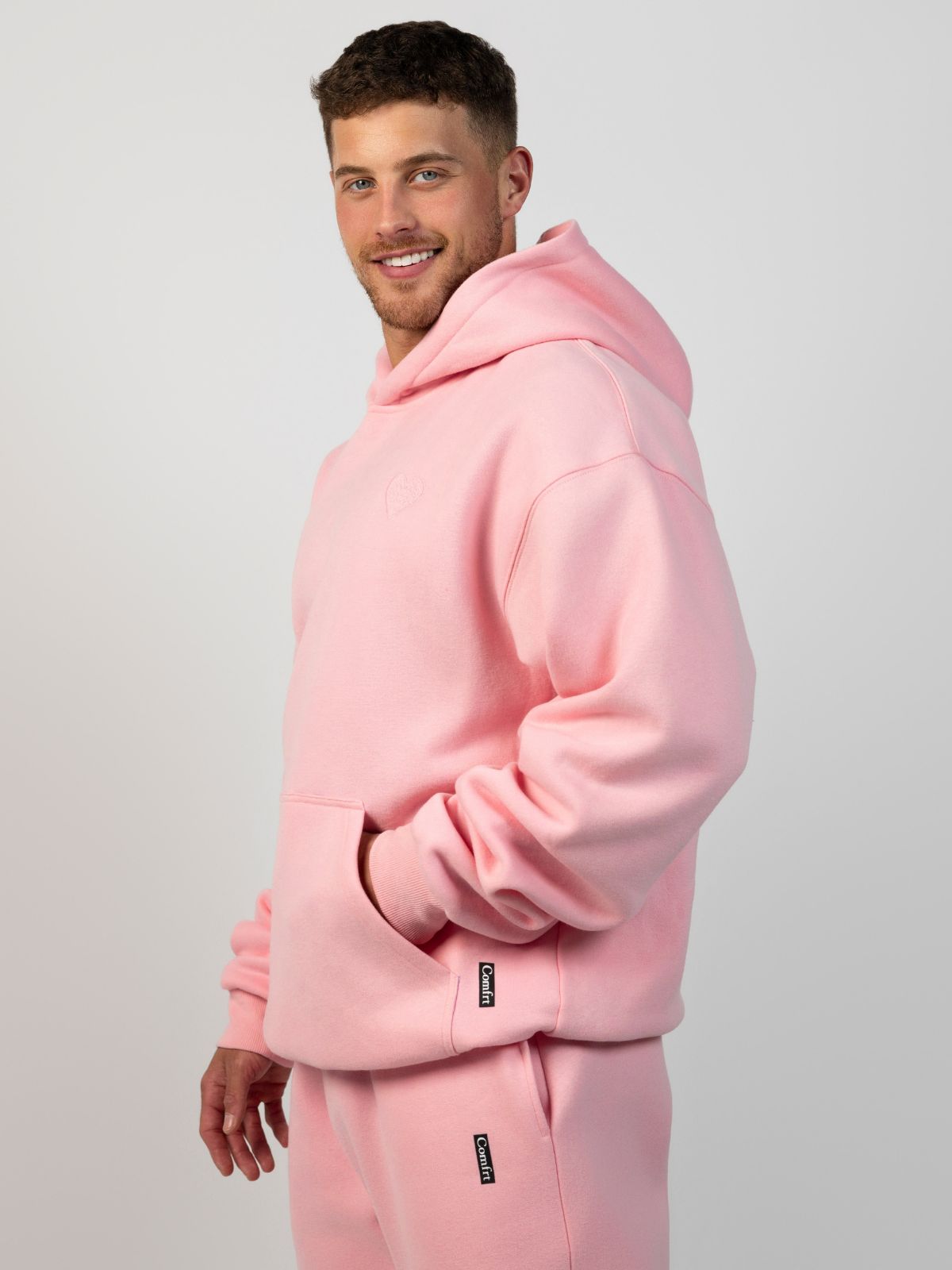 Comfrt Love Hoodie Baumwolle Unisex Kapuzenpullover