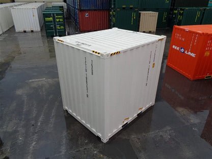 Contenedores Ejido High Cube Contenitore Marittimo 10 Piedi Bianco