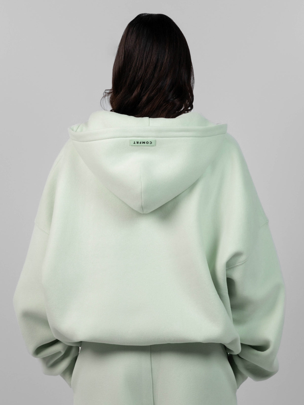 Comfrt Pastel Zip Hoodie CloudTouch Fleece
