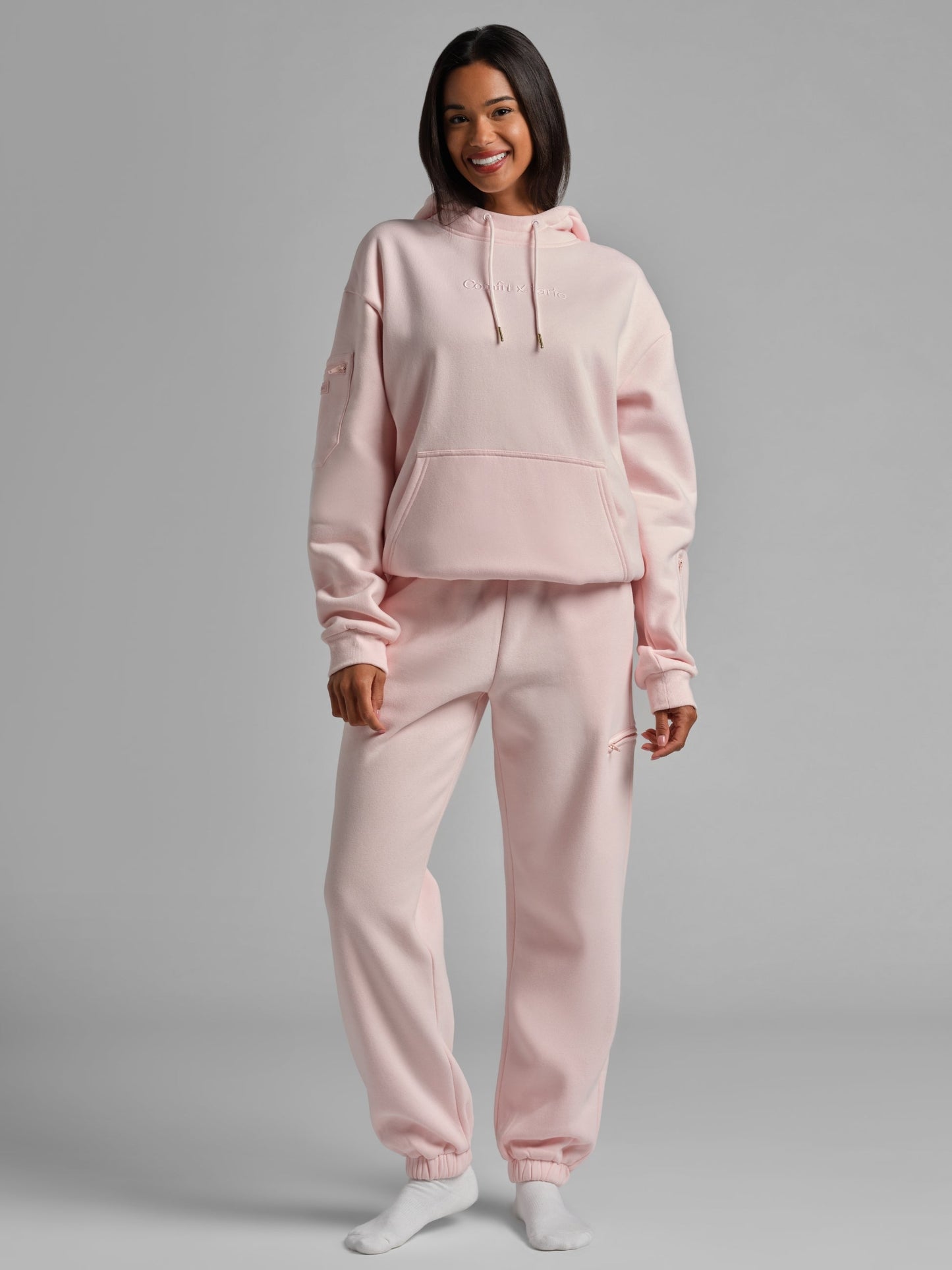 Comfrt x Tarte Airplane Mode Travel Hoodie Unisex Super Soft