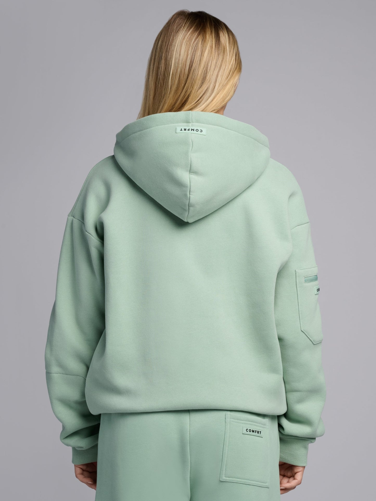 Comfrt Airplane Mode Travel Zip Hoodie