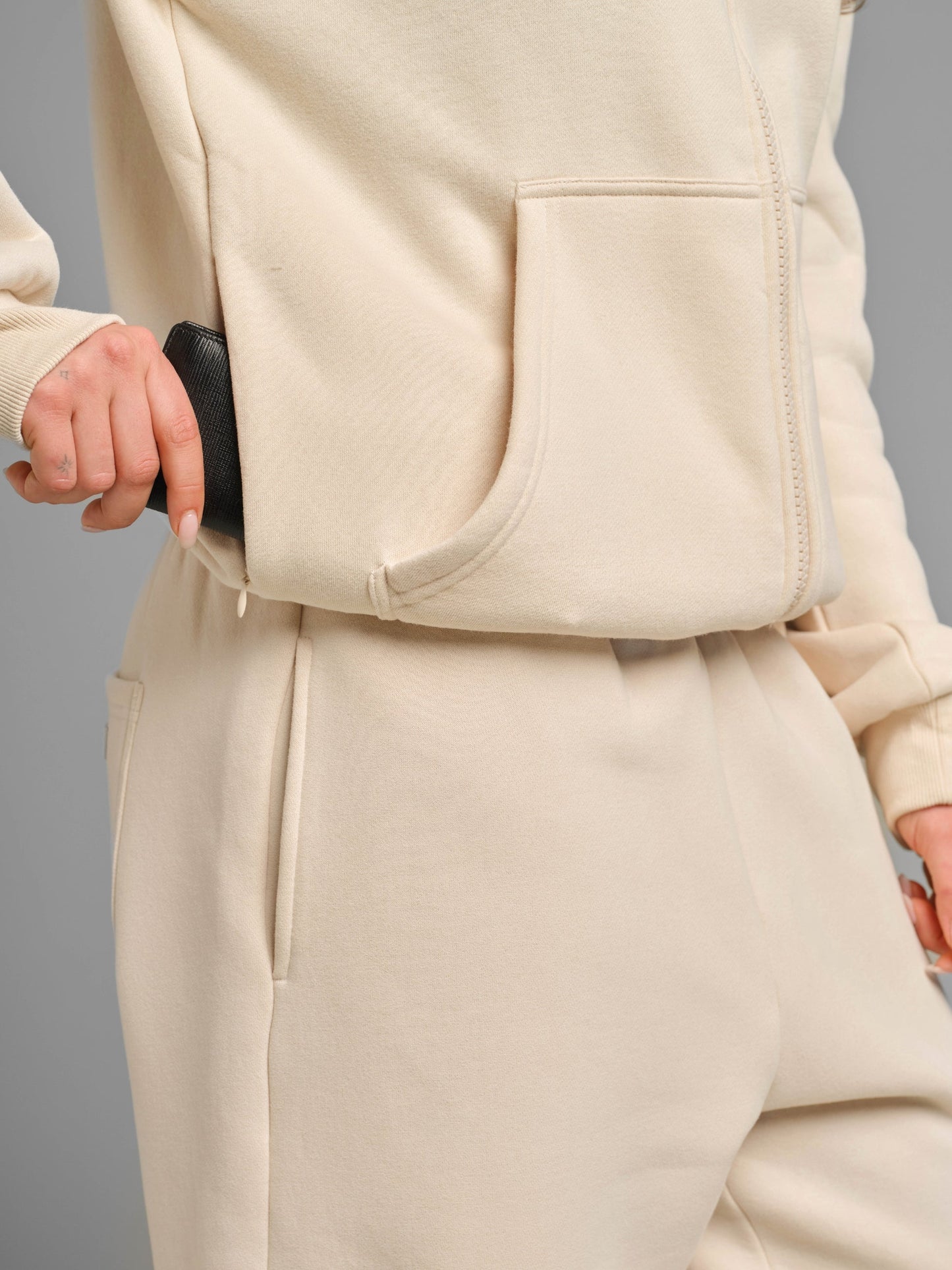 Comfrt Travel Essentials Zip Hoodie