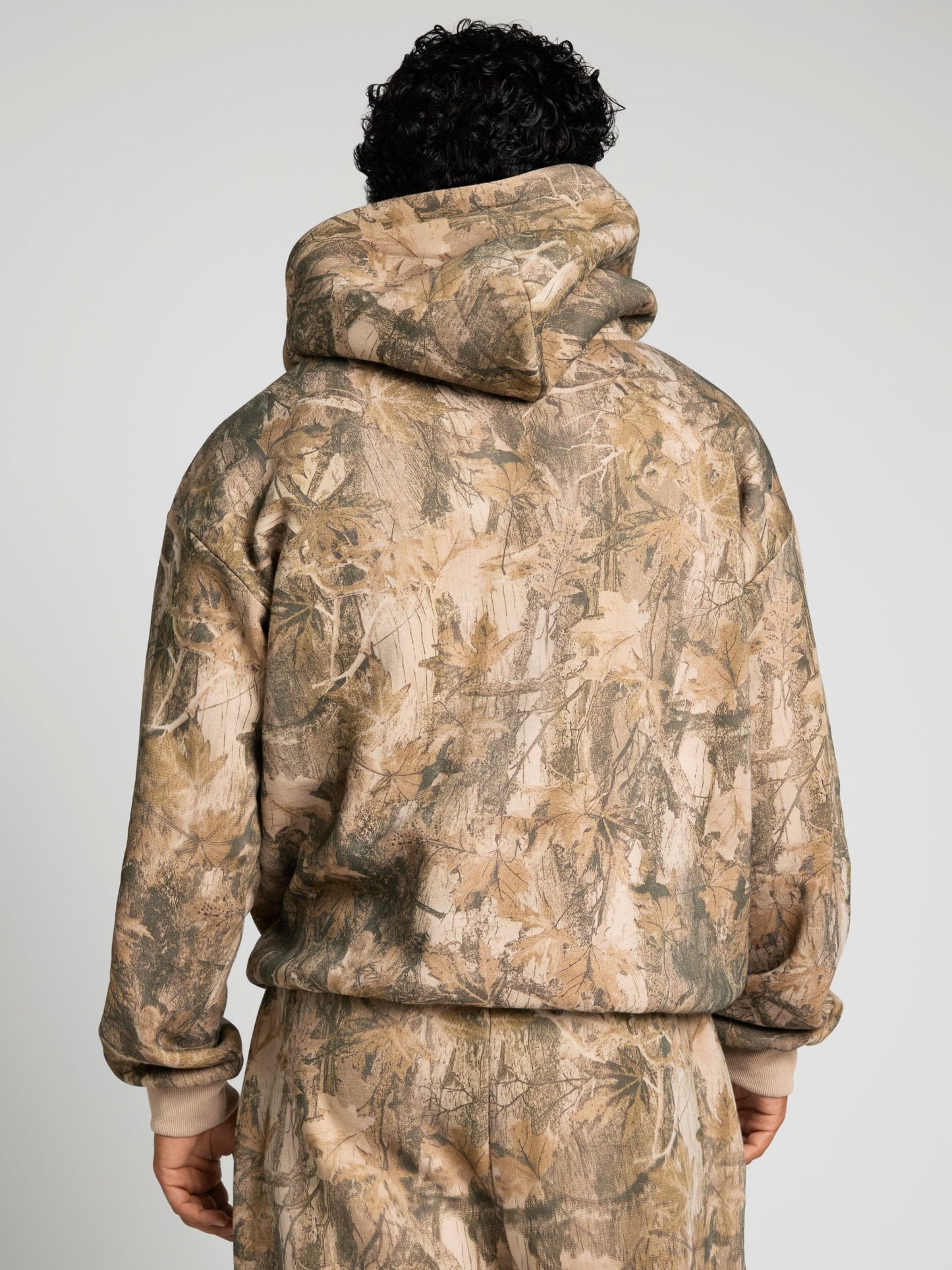 Comfrt Camo Zip Hoodie CloudTouch Fleece Oversized Unisex