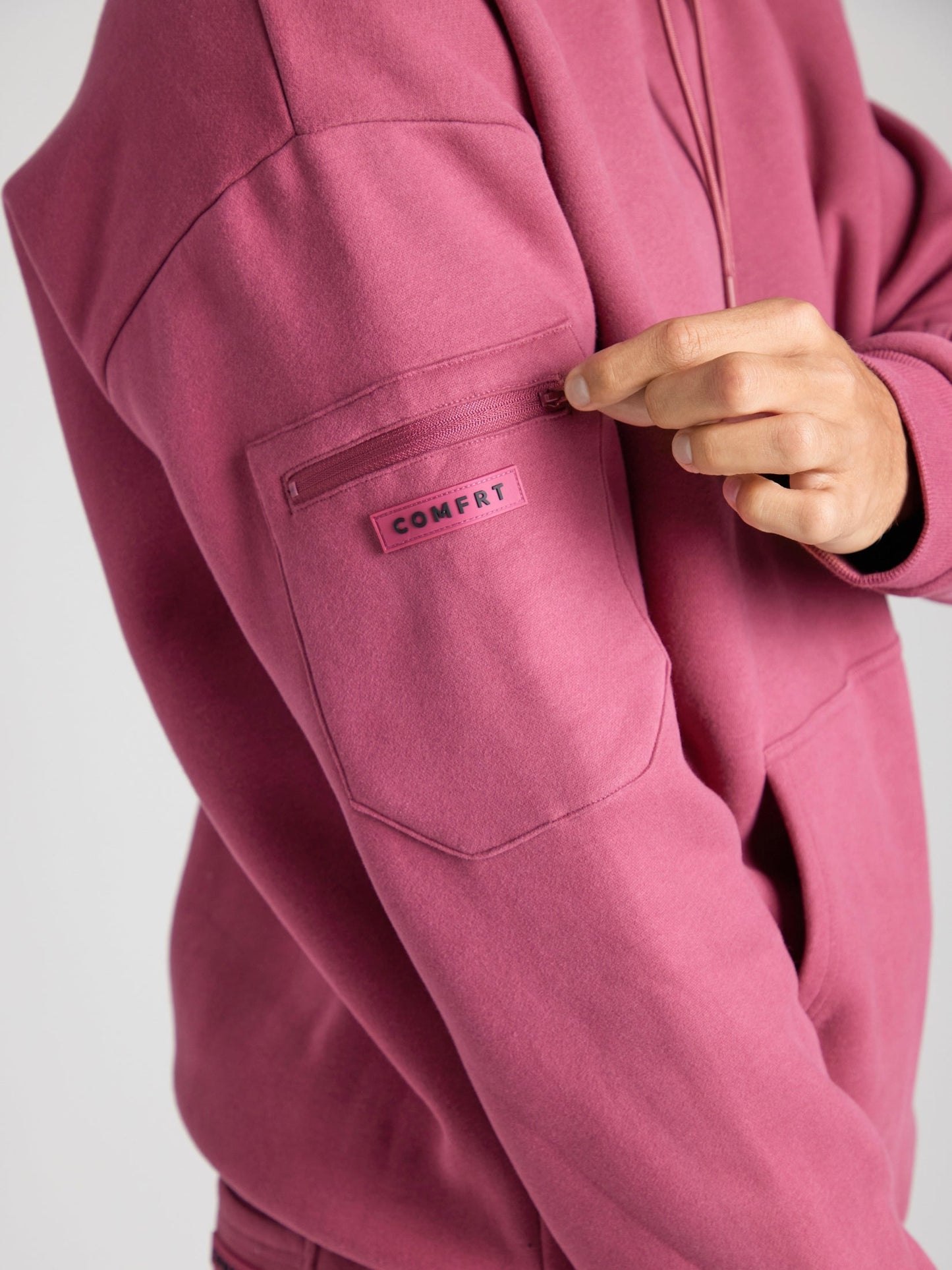 Comfrt Airplane Mode Travel Hoodie Heavyweight Fleece