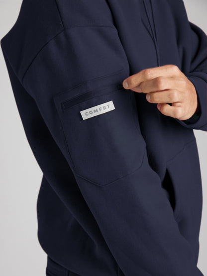 Comfrt Airplane Mode Travel Hoodie Heavyweight Fleece