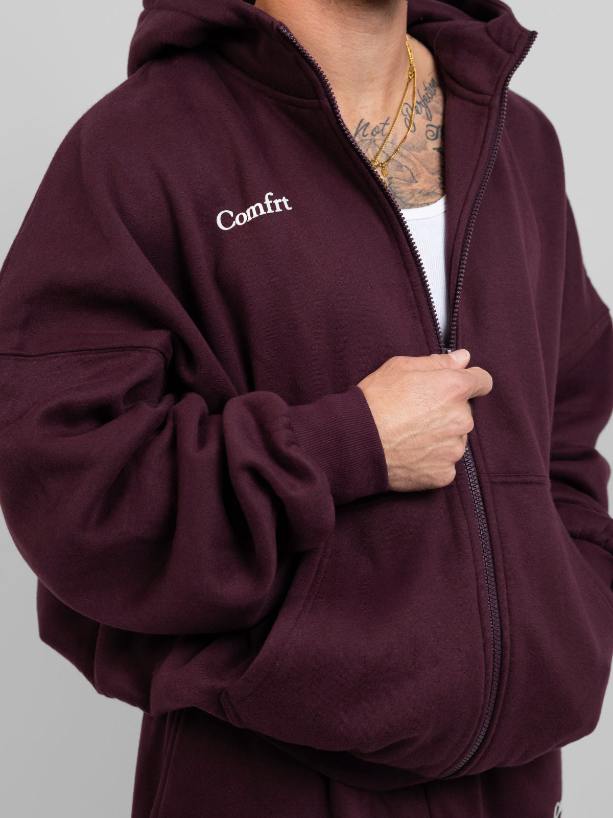 Comfrt Cloud Zip Oversized Hoodie