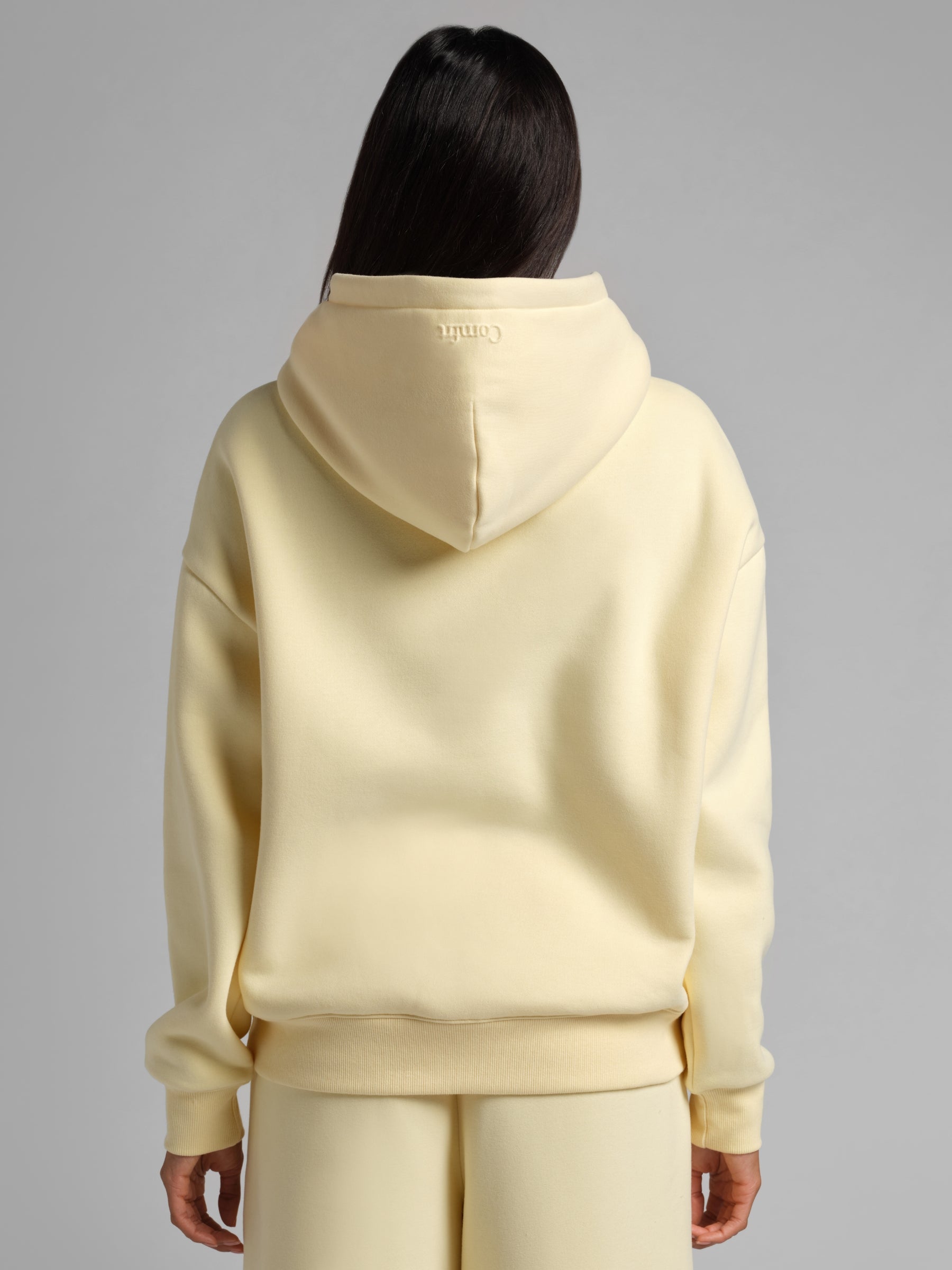 Comfrt Basic Crop Hoodie Unisex Super Soft Cotton Blend