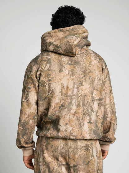 Comfrt Camo Kapuzenpullover Schweres Weiches Camouflage Design Unisex