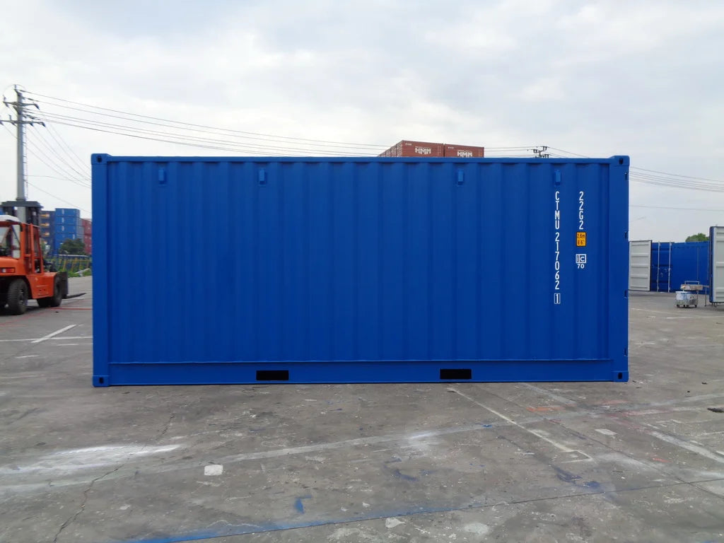 Contenedores Ejido Contenedor 20 Piedi Open Side Blu