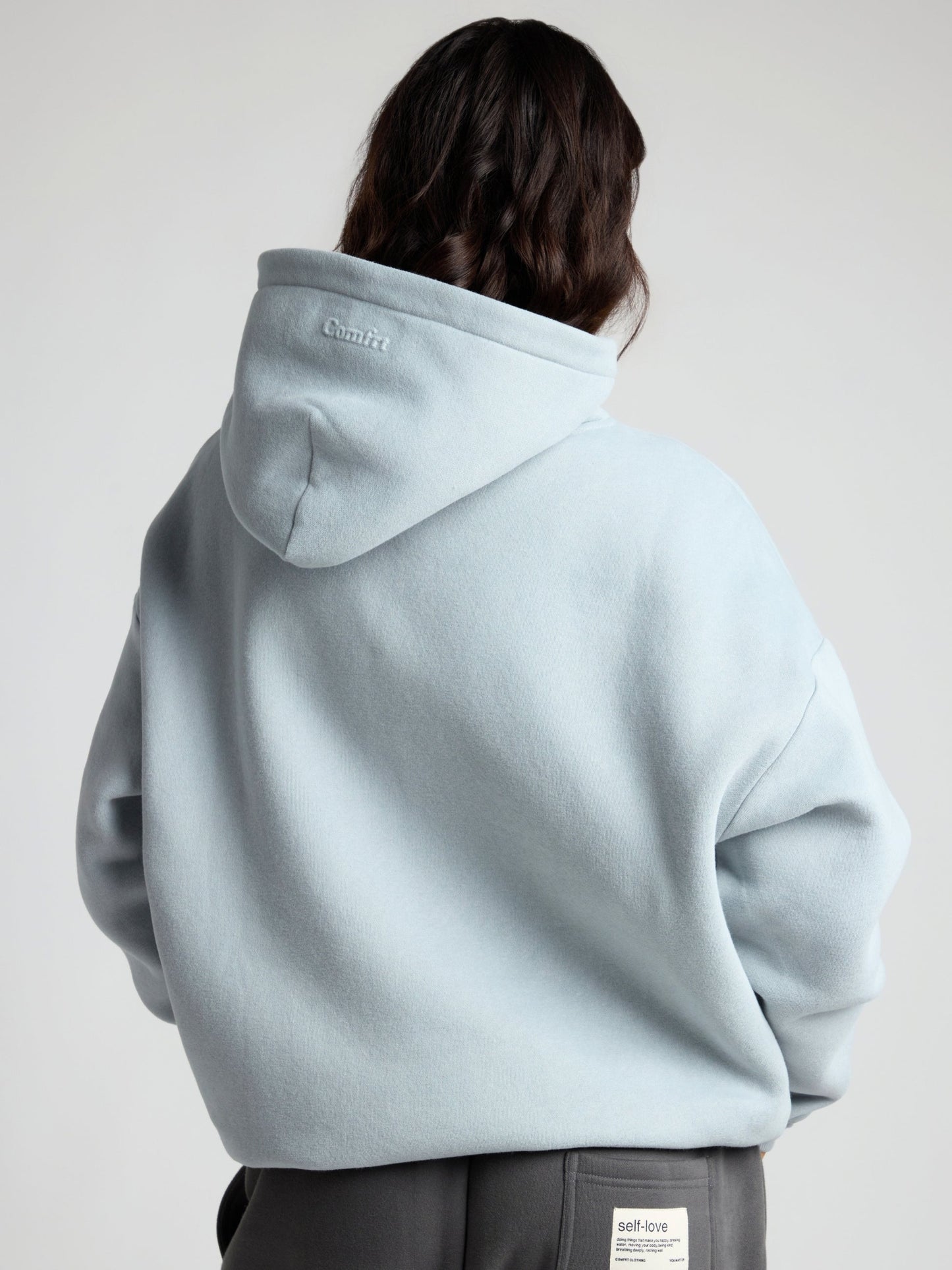 Comfrt Basic Crop Hoodie Unisex Super Soft Cotton Blend