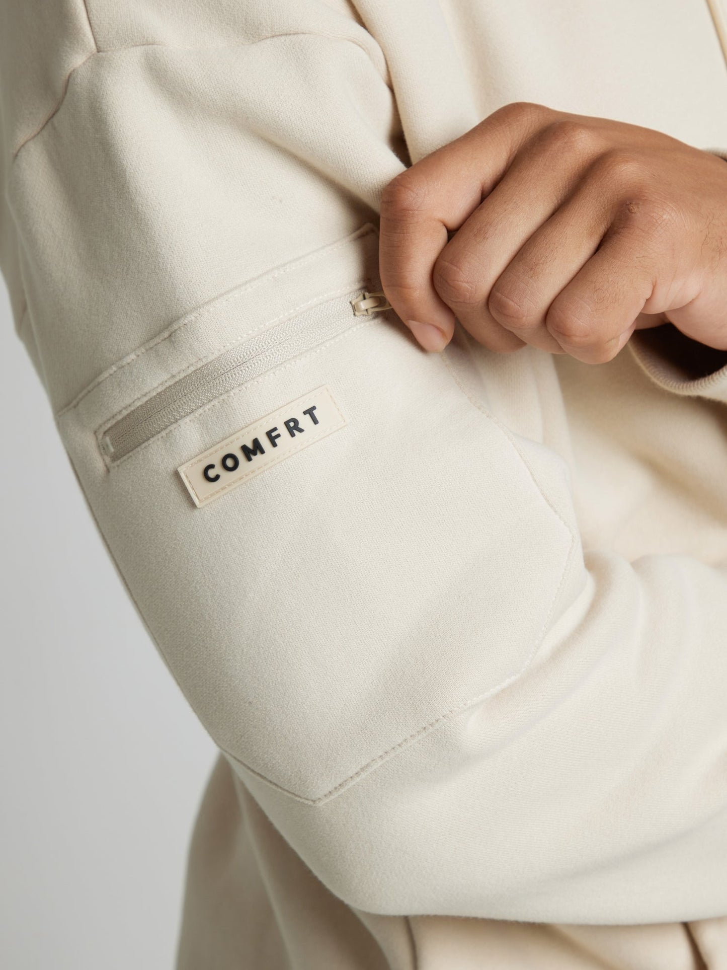 Comfrt Airplane Mode Travel Hoodie Heavyweight Fleece
