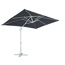 Axi House AXI Coco Sombrilla Desplazable Rectangular Blanco/Gris