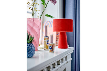 Luxusbetten24 Pinkt Tornado Vase Glas Pink