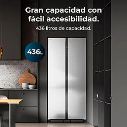 Cecotec Bolero CoolMarket SBS 436 SBI Refrigerador Americano Inox
