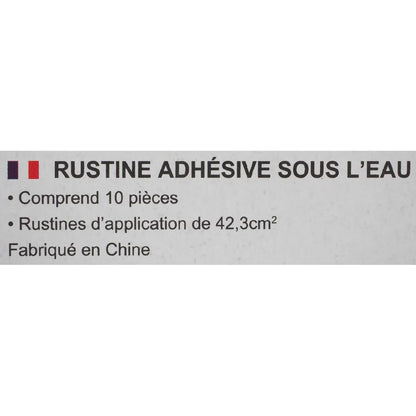 Bestway Kit Reparación Impermeable 10 Parches Autoadhesivos 6,35x6,35 cm