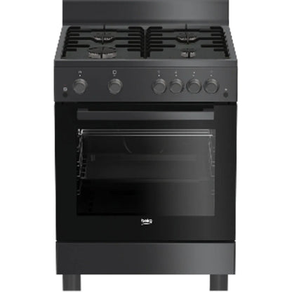 Beko FBG62030GACT Cocina a gas 60×60 horno 75 L Anthracite