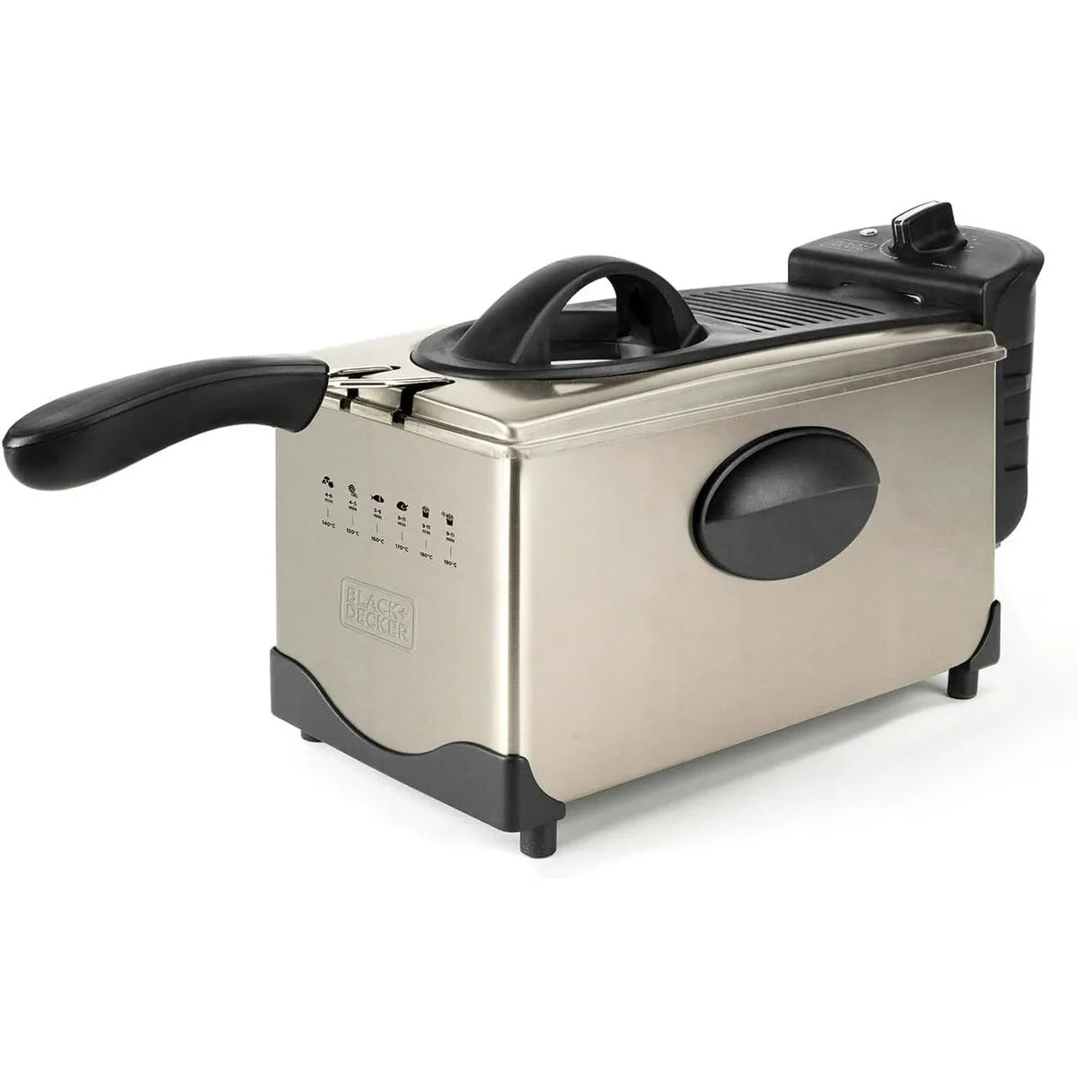 Black & Decker ES9730040B Freidora Sin Aceite 3L Gris