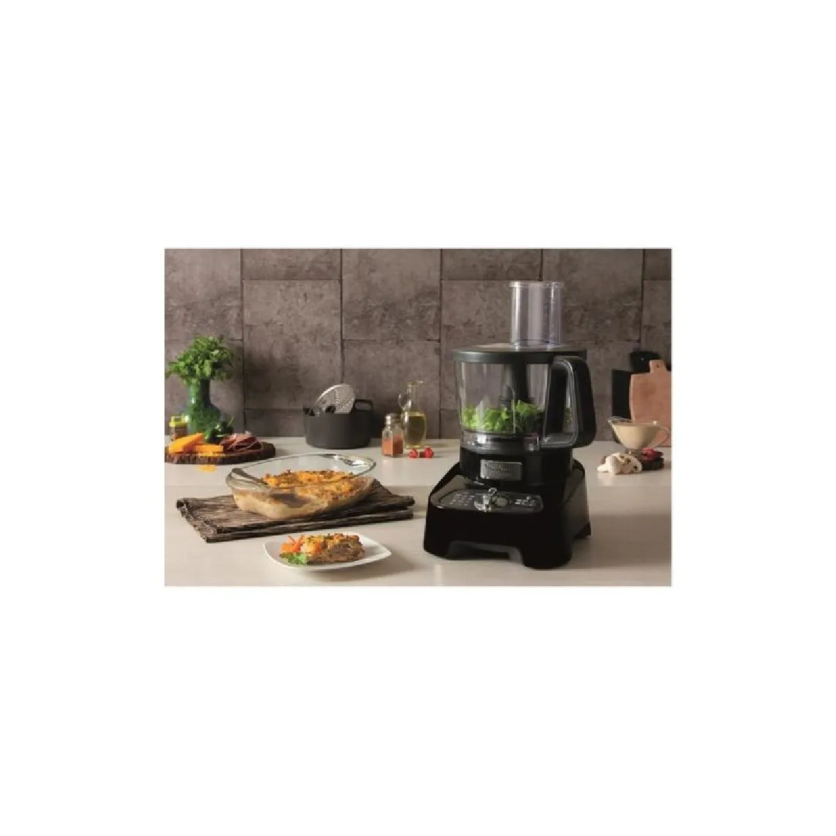Robot Multifonction Moulinex Noir FP821811