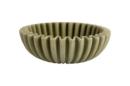 Luxusbetten24 Schale Zorin Klein – Polyresin Wellenform