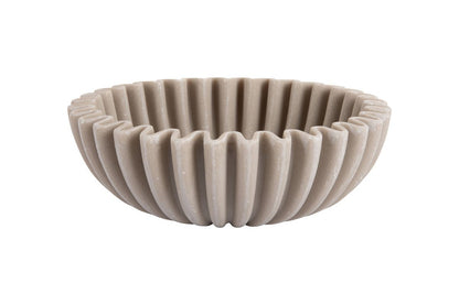 Luxusbetten24 Schale Zorin Klein – Polyresin Wellenform