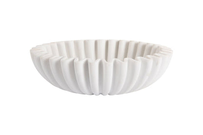 Luxusbetten24 Schale Zorin Klein – Polyresin Wellenform