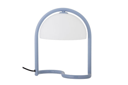 Luxusbetten24 Tabulara Moderne Tischlampe – Acryl, Babyblau für Wohnzimmer