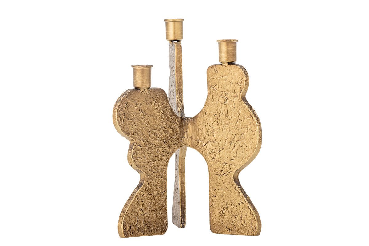 Corelia Kerzenhalter Metall Goldoptik Modern Elegant